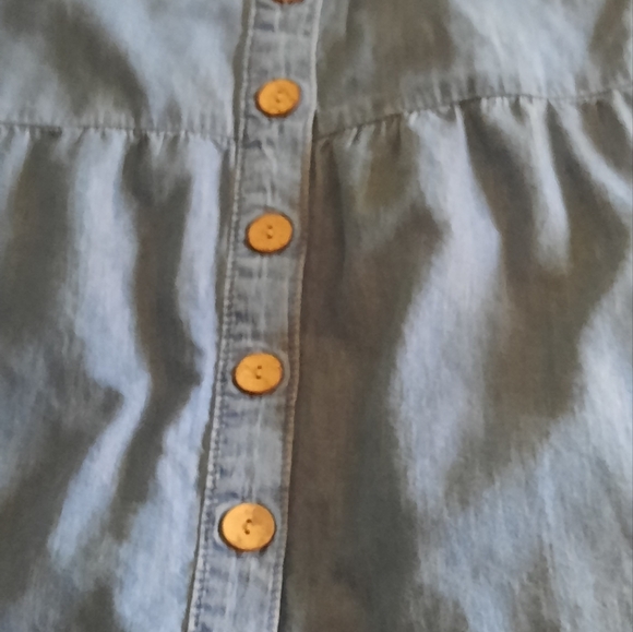 Vintage Denim Summer Short  Dress..Size Medium - Picture 11 of 13